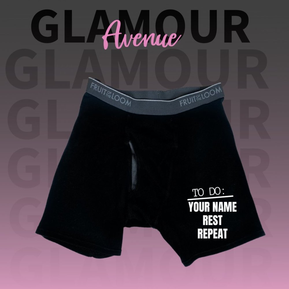 ✨ NEW - "To-Do LIST" Men's Boxer Briefs ✨ S - XXL"